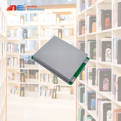 Embedded HF RFID Reader RS232 Interface DC 12V Voltage Library RFID Reader With Integrated Antenna