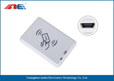 Читатель карты квадрата NFC компактного читателя NFC RFID настольный интегрировал ключевую регуляцию