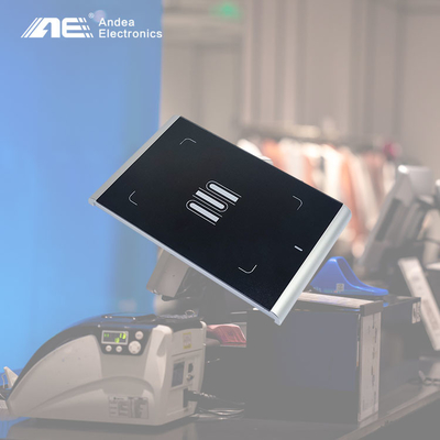 Поверхность матовая текстура акриловый материал черный UHF RFID читатель для расчетов в магазине