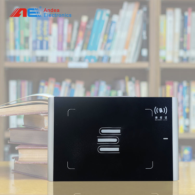 Металлический экранированный считыватель RFID RFID USB Reader Writer RFID для 13,56 МГц HF ISO15693 Рабочая станция библиотекаря
